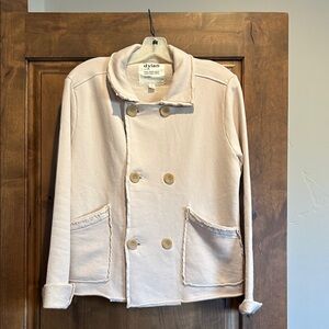 Dylan Women's Soft Cream Pea Coat